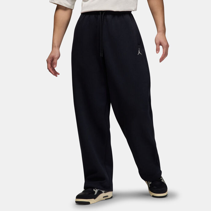 Jordan Men's Brooklyn Fleece Wide Leg Pants Black Jordan Men's Brooklyn Fleece Wide Leg Pants Black image number 0