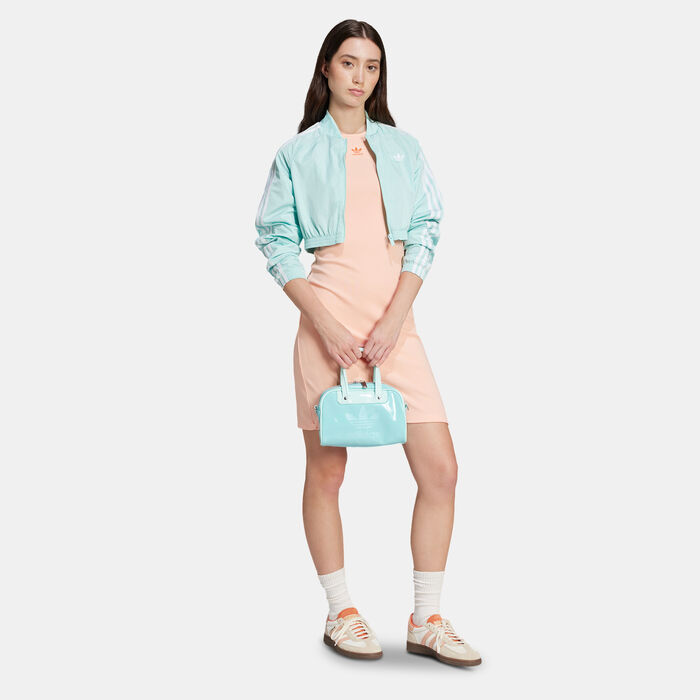 adidas Originals Women's Essentials Rib Tank Dress Pink adidas Originals Women's Essentials Rib Tank Dress Pink image number 2