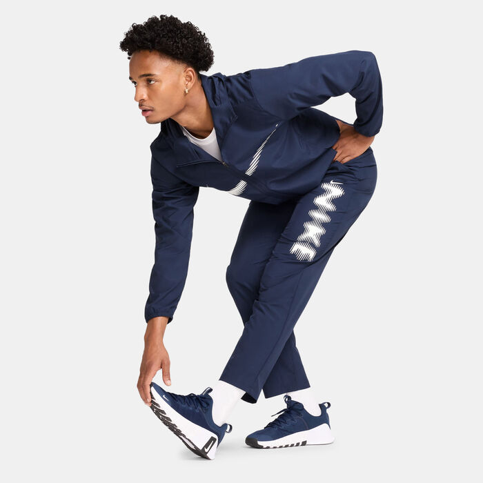 Nike Men's Form Dri-FIT Versatile Pants Blue Nike Men's Form Dri-FIT Versatile Pants Blue image number 4