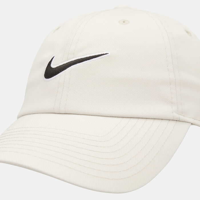 Nike Men's Club Unstructured Swoosh Cap Ivory image number 2