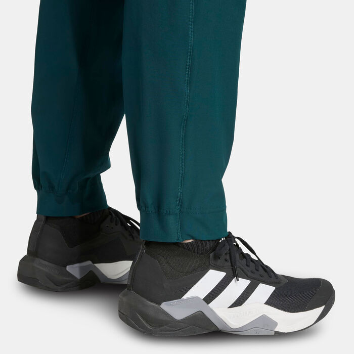 adidas Men's Train Essentials Training Pants Green adidas Men's Train Essentials Training Pants Green image number 3