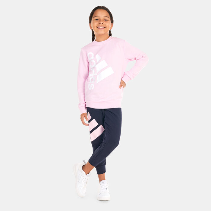 adidas Kids' Badge Of Sport Sweatshirt Pink image number 2