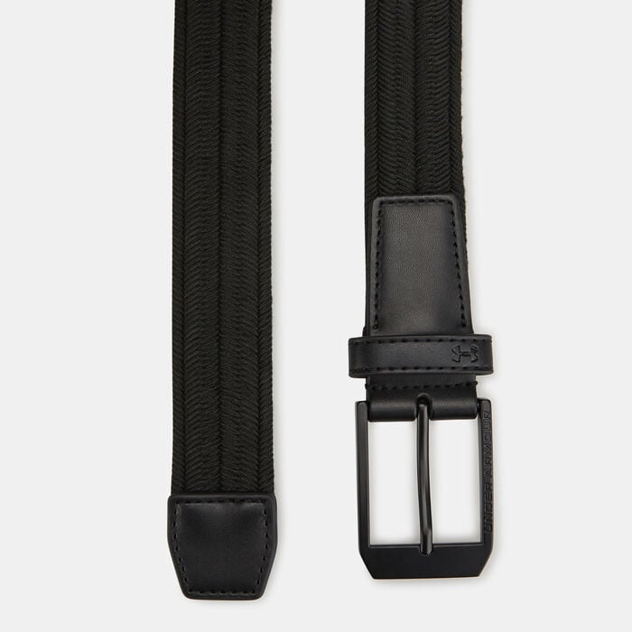 Under Armour Men's UA Braided Golf Belt Black Under Armour Men's UA Braided Golf Belt Black image number 1
