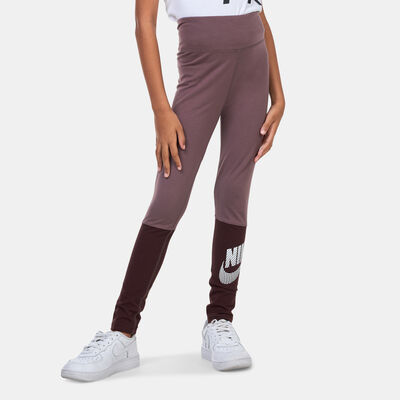 Nike Kids’ Sportswear Favourites Dance Leggings (Older Kids) Brown Nike Kids’ Sportswear Favourites Dance Leggings (Older Kids) Brown