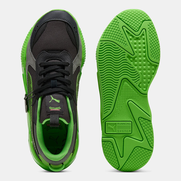 PUMA Men's RS-X Teenage Mutant Ninja Turtles Shoes Green PUMA Men's RS-X Teenage Mutant Ninja Turtles Shoes Green image number 3
