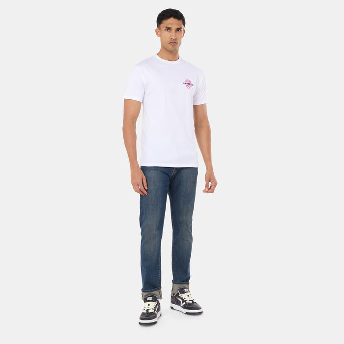 Vans Men's Wormhole Warped T-Shirt White image number 2