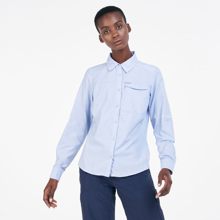Columbia Women's Silver Ridge™ 2.0 Shirt Blue Columbia Women's Silver Ridge™ 2.0 Shirt Blue image number 0