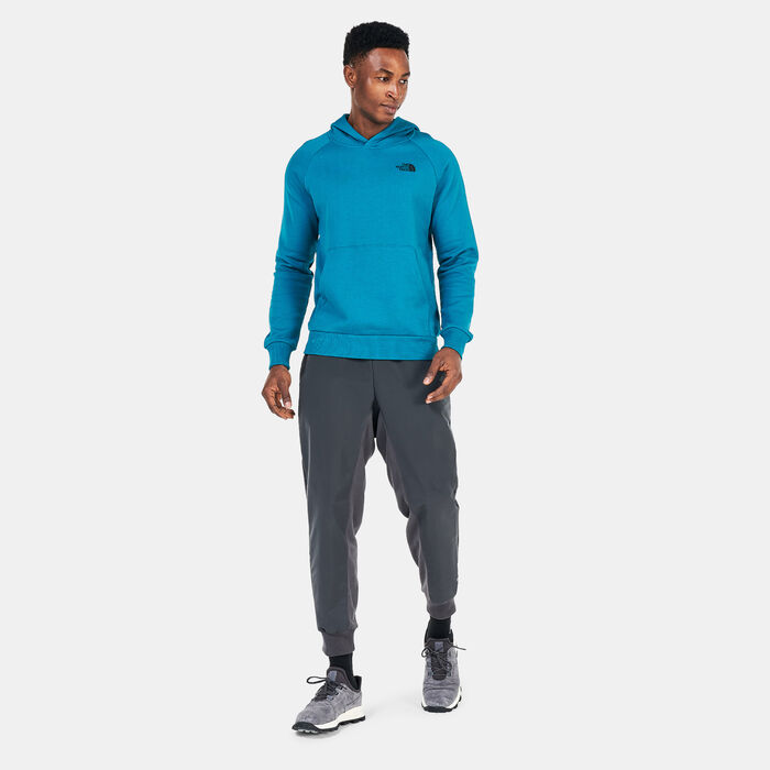 The North Face Men's Raglan Red Box Hoodie Blue The North Face Men's Raglan Red Box Hoodie Blue image number 2