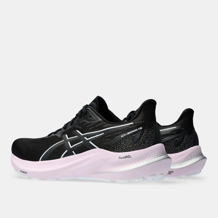ASICS Women's GT-2000™ 12 Running Shoe Black ASICS Women's GT-2000™ 12 Running Shoe Black image number 2