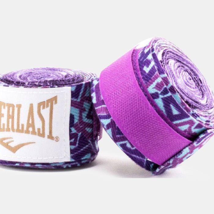 Everlast Printed Boxing Hand Wraps Purple image number 0