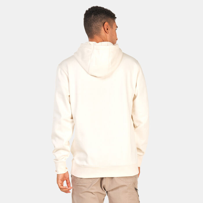 Vans Men's Eco Positivity Hoodie White Vans Men's Eco Positivity Hoodie White image number 1