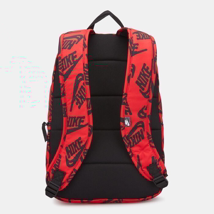 Nike Men's Hertiage Printed Backpack Red Nike Men's Hertiage Printed Backpack Red image number 1