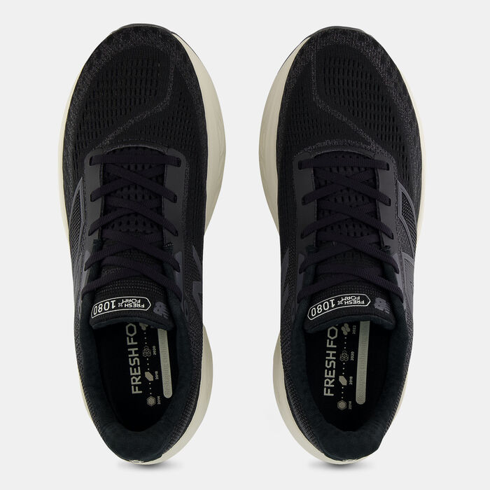 New Balance Men's Fresh Foam X 1080 v14 Running Shoes Black New Balance Men's Fresh Foam X 1080 v14 Running Shoes Black image number 4