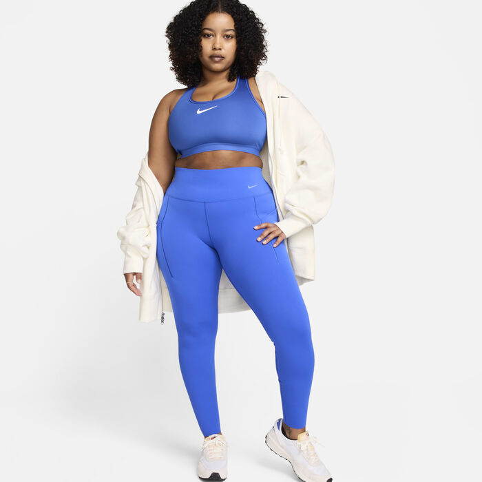 Nike Women's Dri-FIT Universa Training Leggings Blue Nike Women's Dri-FIT Universa Training Leggings Blue image number 0