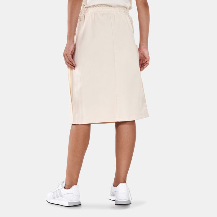 adidas Originals Women's Adicolor Clean Classics Skirt Beige image number 1