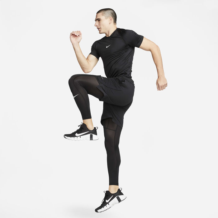 Nike Men's Pro Dri-FIT Top Black Nike Men's Pro Dri-FIT Top Black image number 4
