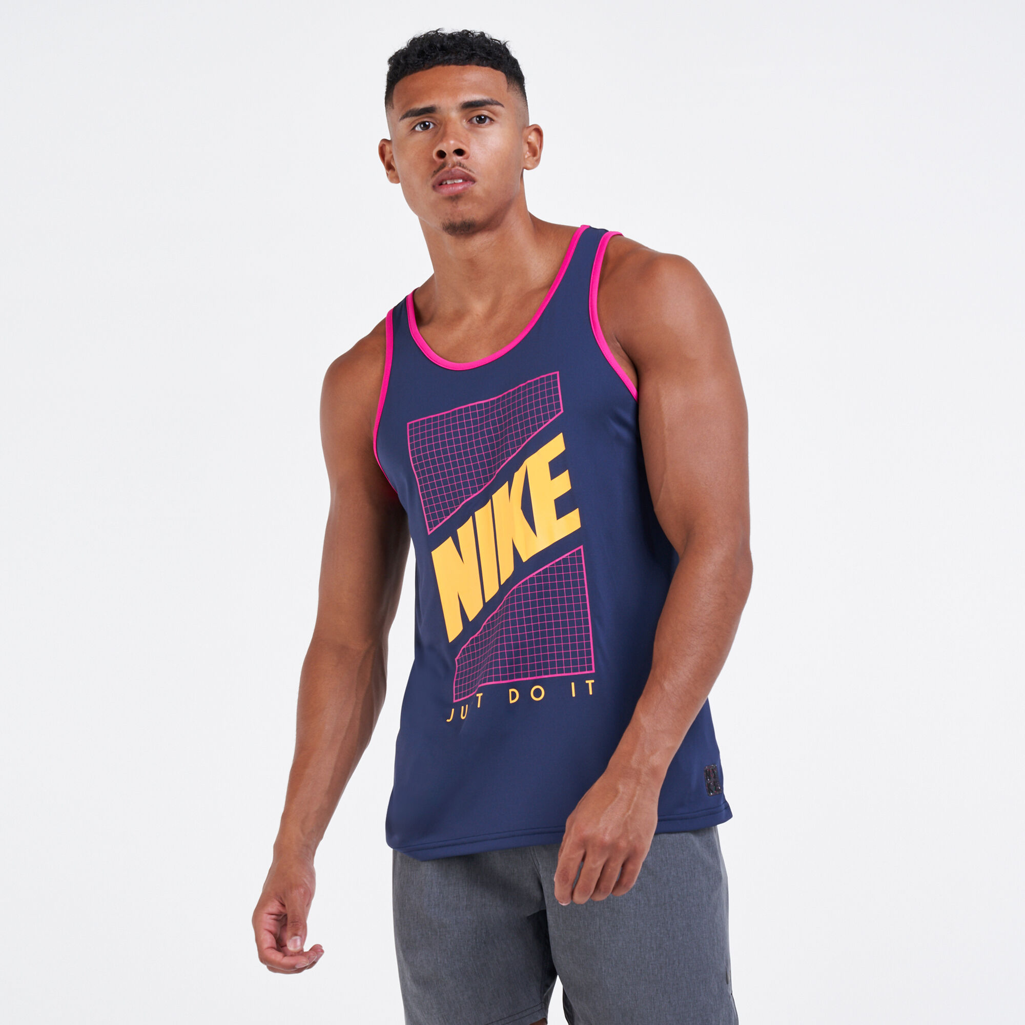 Mens nike mesh tank top store