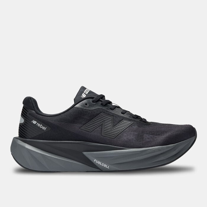 New Balance Men's FuelCell Rebel v5 Shoes Black New Balance Men's FuelCell Rebel v5 Shoes Black image number 0