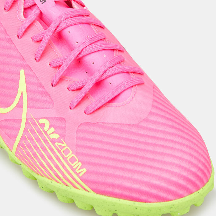 Nike Men's Mercurial Vapor 15 Academy Turf Ground Football Shoes Pink Nike Men's Mercurial Vapor 15 Academy Turf Ground Football Shoes Pink image number 4