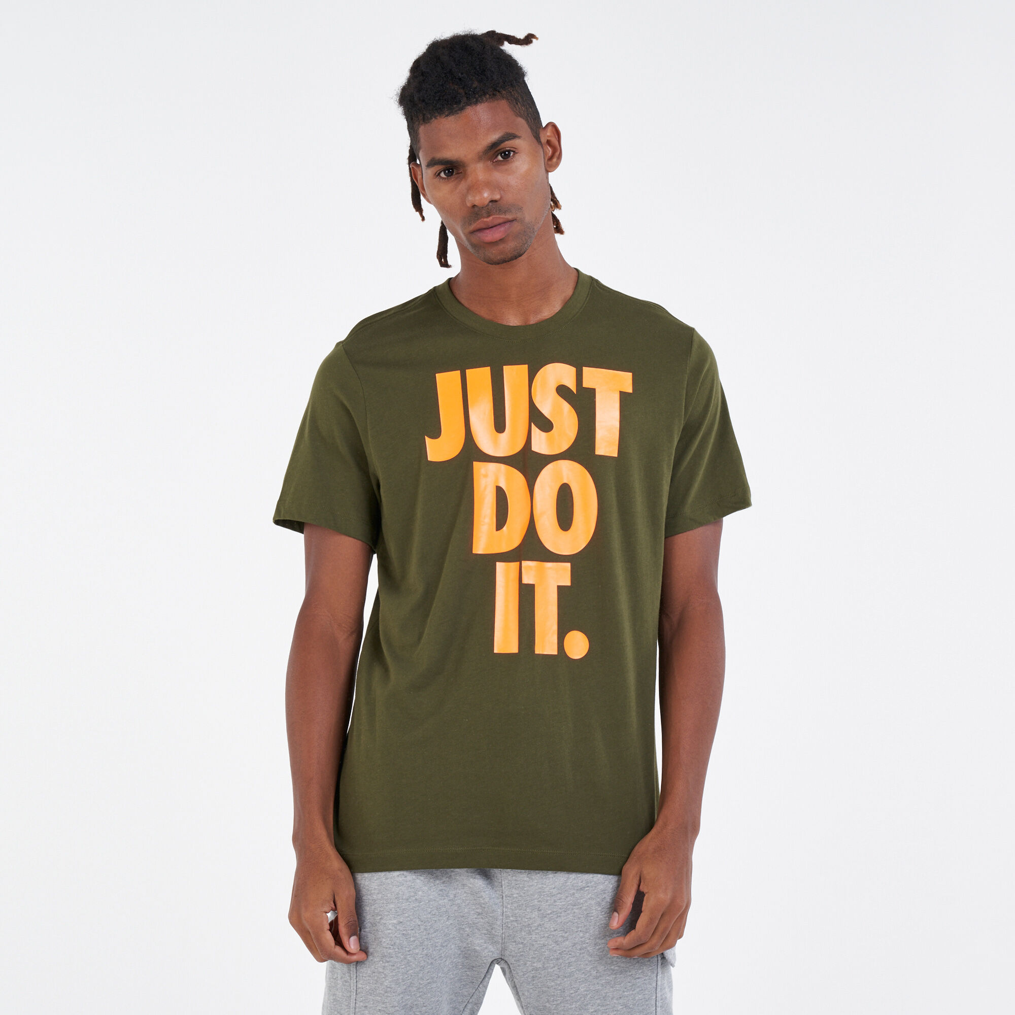 Nike just do it neck t shirt outlet
