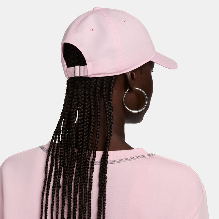 Nike Club Unstructured Futura Wash Cap Pink image number 1