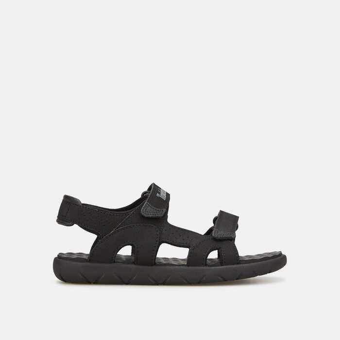 Timberland Kids' Perkins Row 2-Strap Sandals Black image number 0