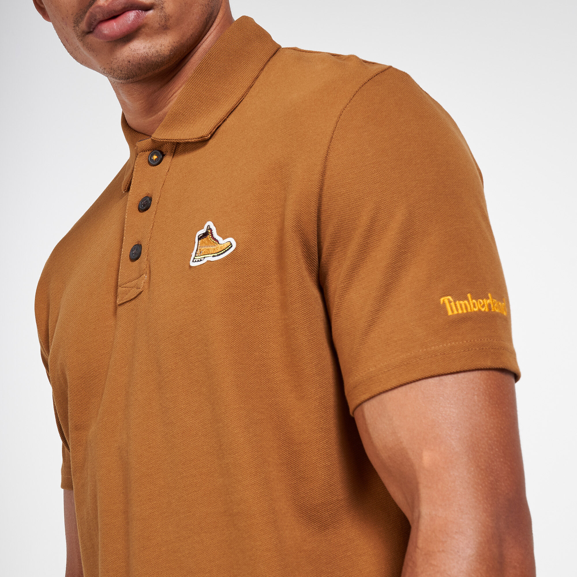 Timberland collar 2025 t shirt