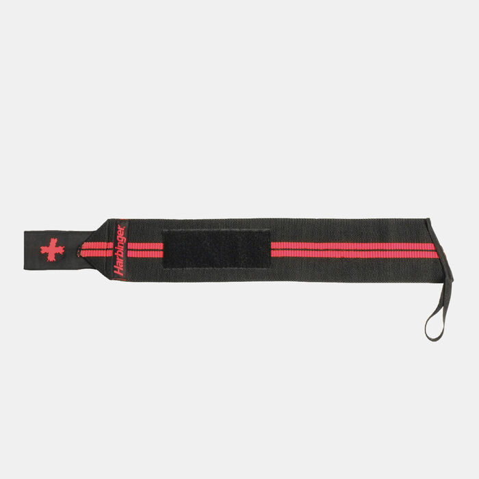 Harbinger Red Line Weight Training Wrist Wraps (1 Pair) Black Harbinger Red Line Weight Training Wrist Wraps (1 Pair) Black image number 3
