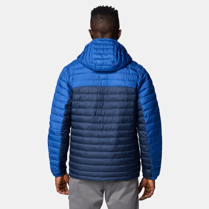 Columbia Men's Silver Falls II Hooded Jacket Blue Columbia Men's Silver Falls II Hooded Jacket Blue image number 1