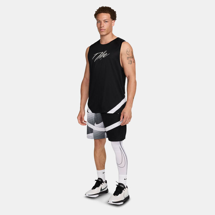 Nike Men's Icon Dri-FIT Basketball Jersey Black image number 2