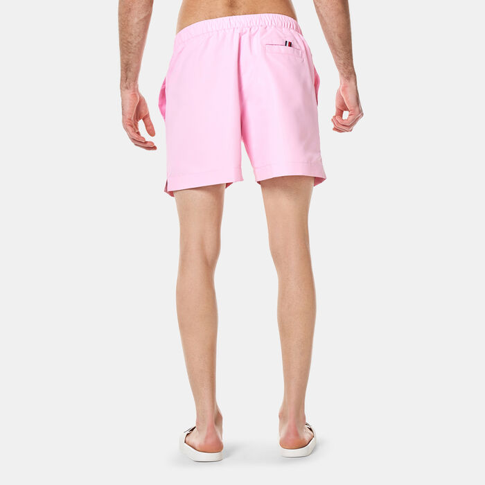 Tommy Hilfiger Men's Logo Swimming Shorts Pink Tommy Hilfiger Men's Logo Swimming Shorts Pink image number 1