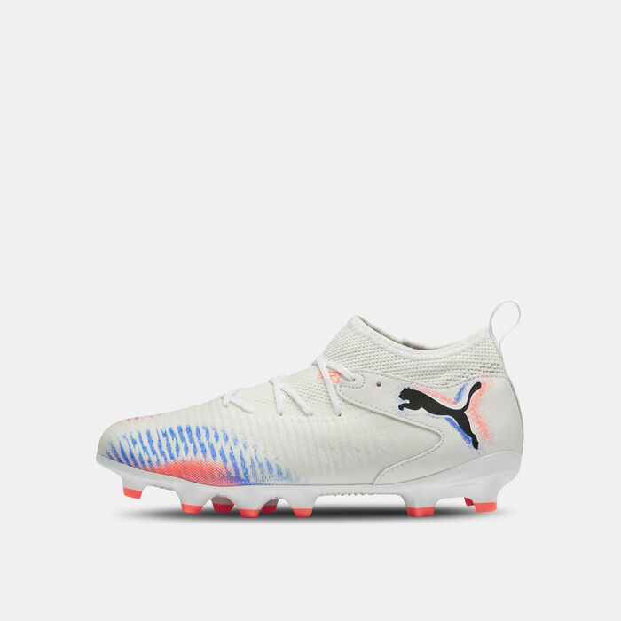 PUMA Kids' FUTURE 8 MATCH Multi-Ground Football Shoes White image number 0