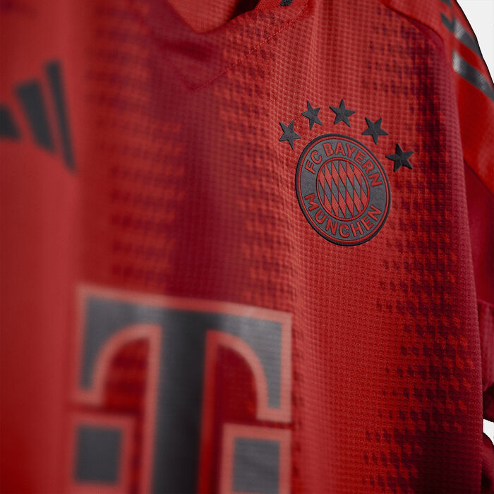 adidas Men's FC Bayern Home Authentic Football Jersey - 2024/25 Red adidas Men's FC Bayern Home Authentic Football Jersey - 2024/25 Red image number 5