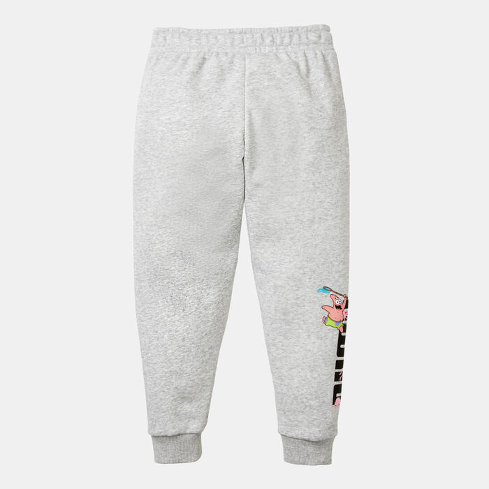 PUMA Kids' x SPONGEBOB Sweatpants Grey PUMA Kids' x SPONGEBOB Sweatpants Grey image number 1