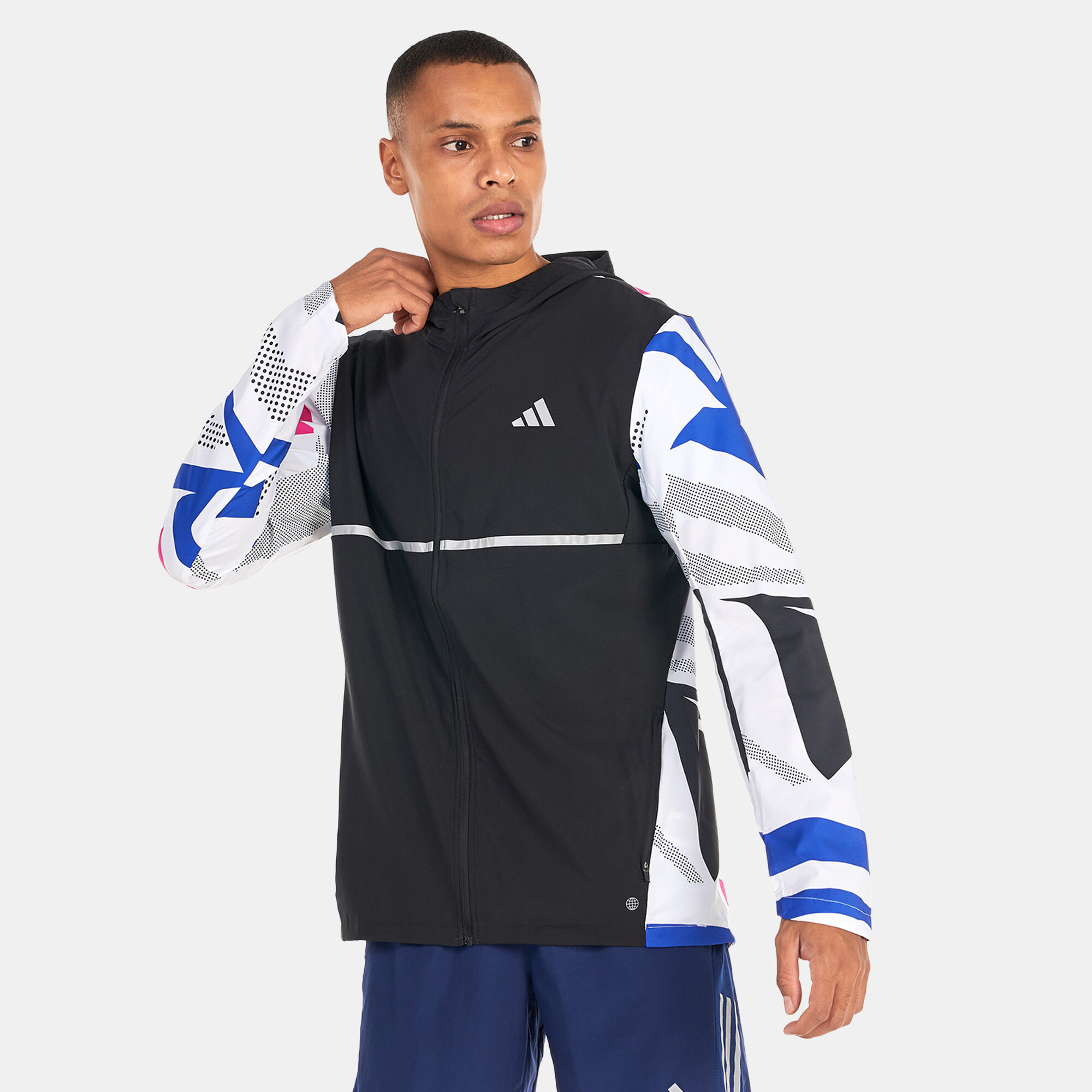 adidas Men s Own the Run Seasonal Jacket Black in KSA SSS
