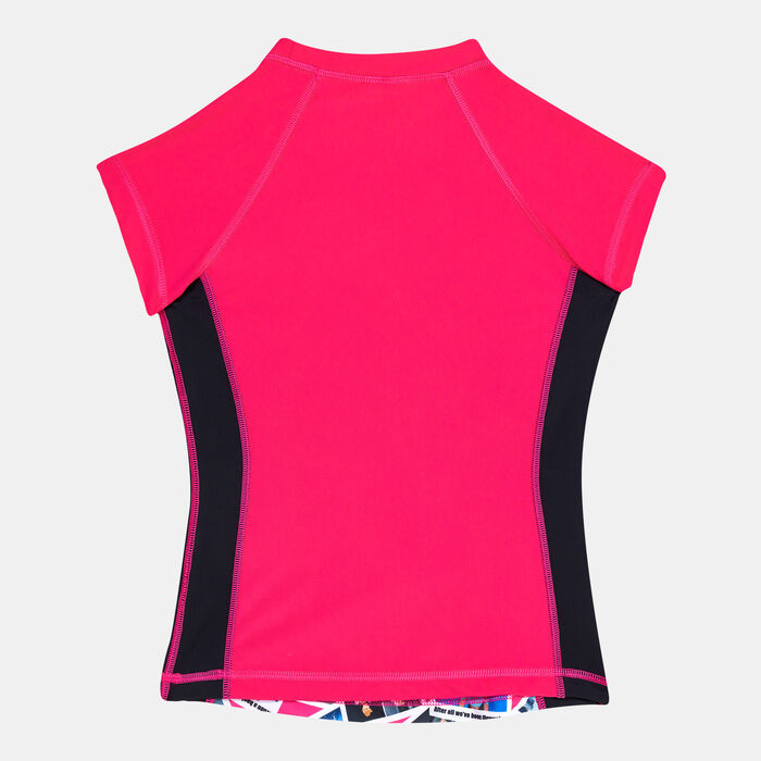 COEGA Kids' Long Sleeve Rashguard Pink COEGA Kids' Long Sleeve Rashguard Pink image number 1