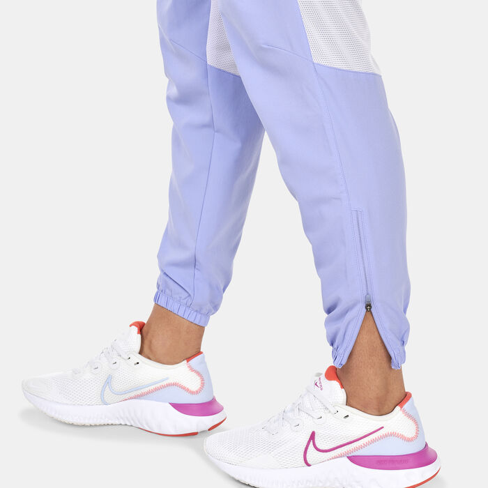 Nike Women's Air Dri-FIT Running Pants Purple Nike Women's Air Dri-FIT Running Pants Purple image number 3