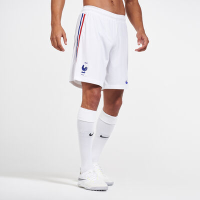 Nike Men's France 2020 Stadium Home/Away Shorts White Nike Men's France 2020 Stadium Home/Away Shorts White