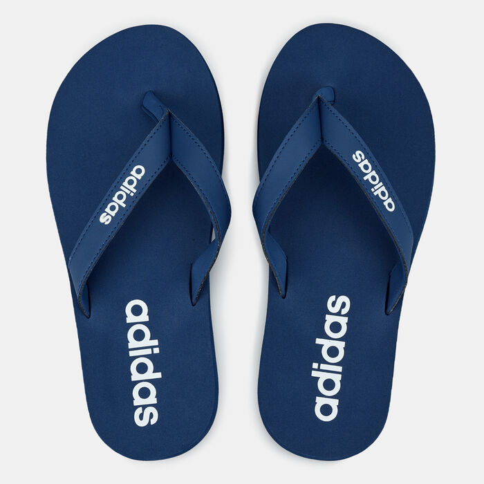 adidas Men's Eezay Flip Flops Blue adidas Men's Eezay Flip Flops Blue image number 0
