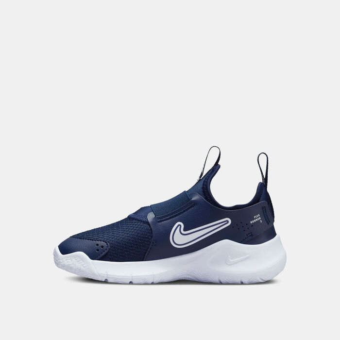 Nike Kids' Flex Runner 3 Shoes Blue image number 2