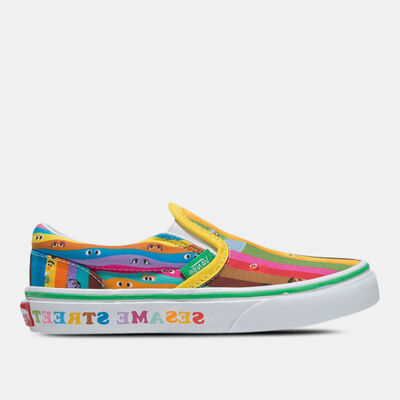 Vans Kids Sesame Street Classic Slip-On Shoes Multi-Color