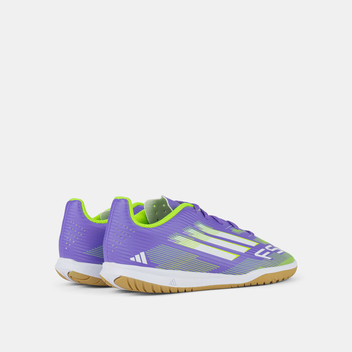 adidas Kids' F50 Club Indoor Court Football Shoes Purple adidas Kids' F50 Club Indoor Court Football Shoes Purple image number 2