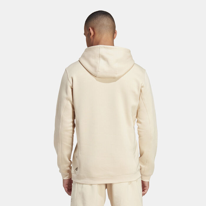 adidas Men's City Escape Hoodie Beige adidas Men's City Escape Hoodie Beige image number 1