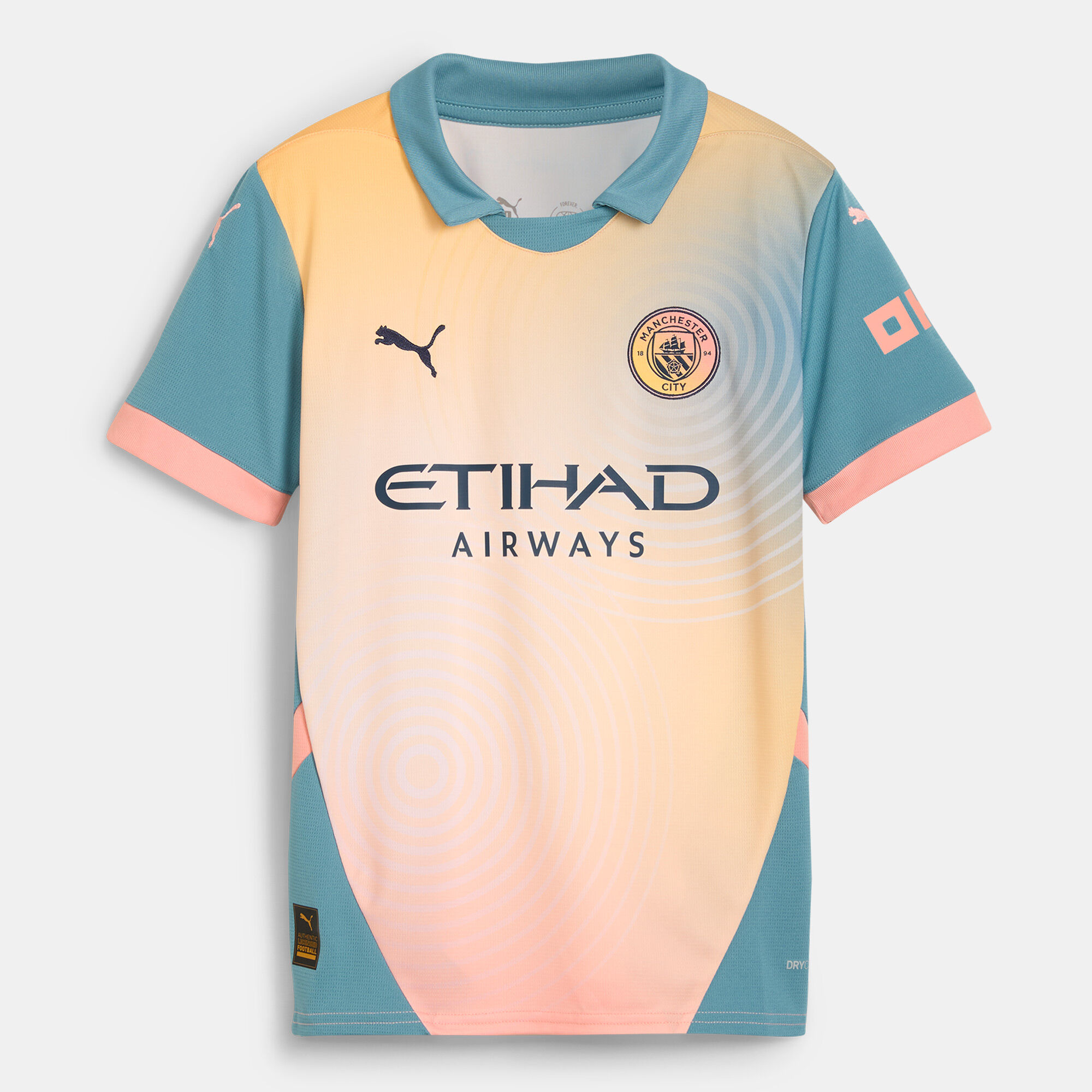 Shop PUMA Kids' Manchester City 24/25 Replica Fourth