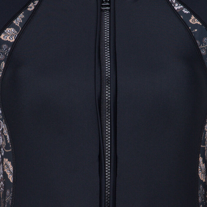 COEGA Womens SlimKini 3/4 Swimsuit Black image number 2