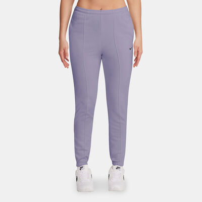 Nike Women's High-Waisted French Terry Sweatpants Grey