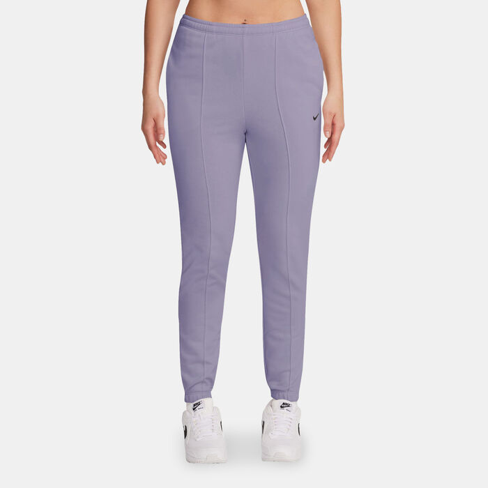 Nike Women's High-Waisted French Terry Sweatpants Grey Nike Women's High-Waisted French Terry Sweatpants Grey image number 0