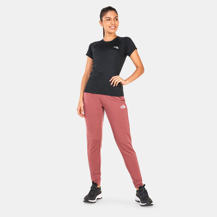 The North Face Women's Training Fleece Joggers Purple The North Face Women's Training Fleece Joggers Purple image number 2