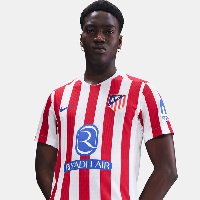 Nike Men's Atlético Madrid 2025/26 Home Authentic Football Jersey Red Nike Men's Atlético Madrid 2025/26 Home Authentic Football Jersey Red image number 3