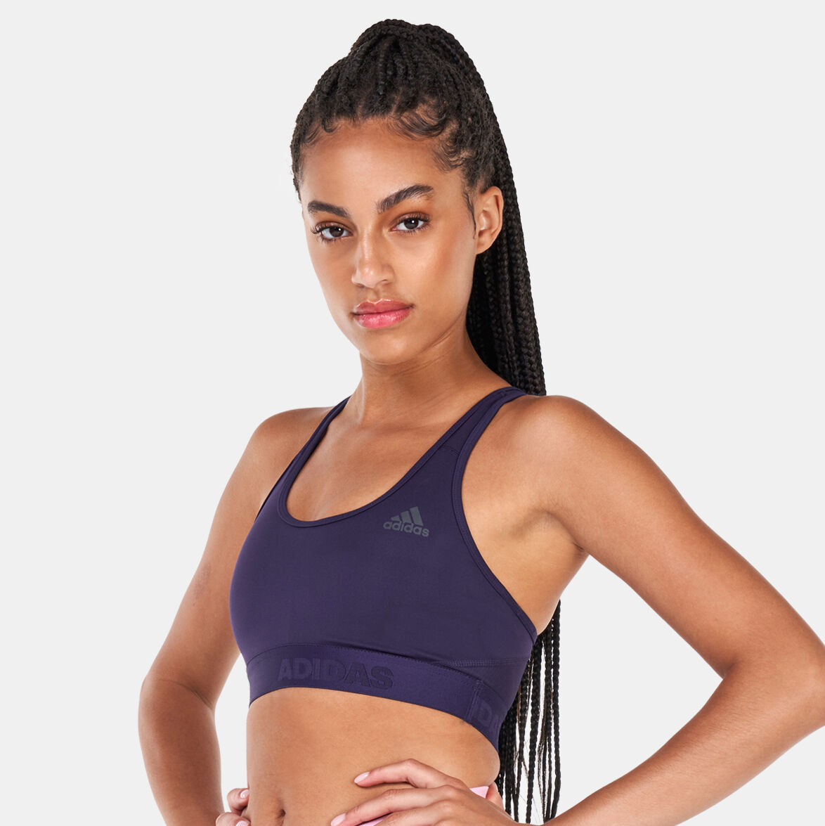 Buy adidas Women s Don t Rest Alphaskin Sports Bra Purple in KSA SSS